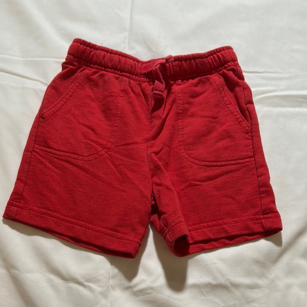 Cat & Jack Red Relaxed Fit Shorts
